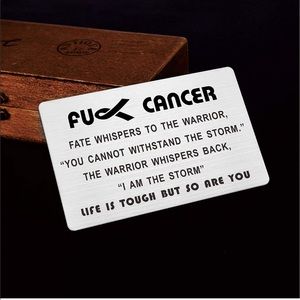 Cancer Survivor Gifts for Women or Man, Inspirational Wallet Card